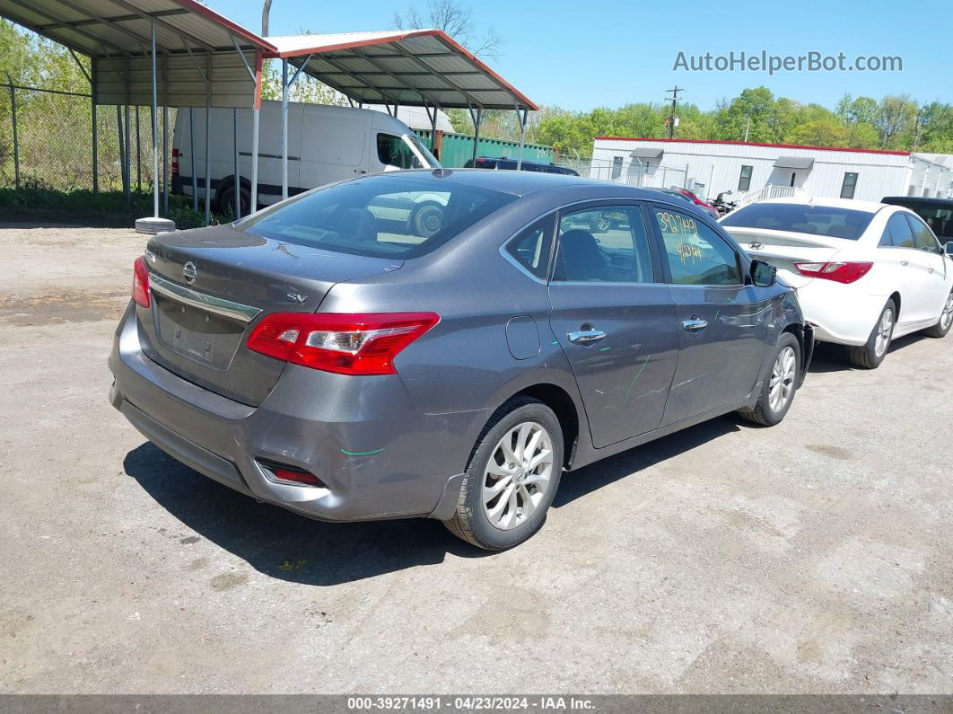 2018 Nissan Sentra Sv Pewter vin: 3N1AB7AP2JY238395