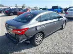 2018 Nissan Sentra Sv Серый vin: 3N1AB7AP2JY252166