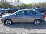 2018 Nissan Sentra Sv Gray vin: 3N1AB7AP2JY252166