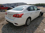 2018 Nissan Sentra S White vin: 3N1AB7AP2JY259361