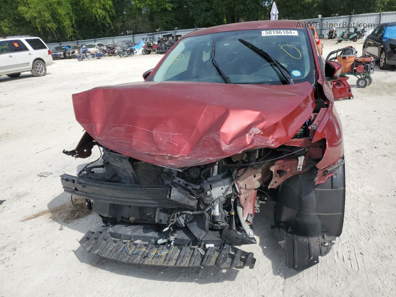 2018 Nissan Sentra S Red vin: 3N1AB7AP2JY261160