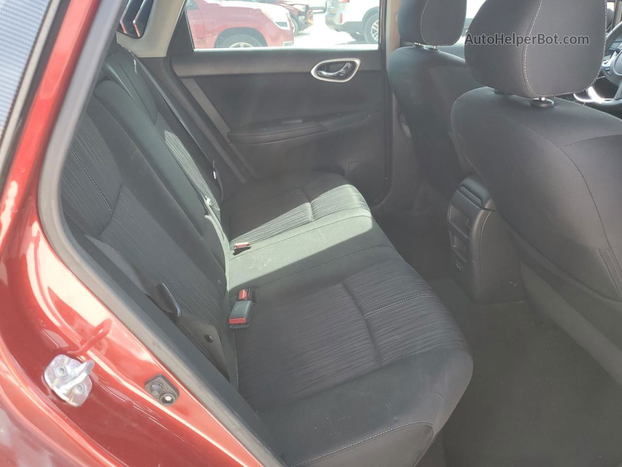 2018 Nissan Sentra S Red vin: 3N1AB7AP2JY261160