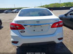 2018 Nissan Sentra Sv White vin: 3N1AB7AP2JY295938