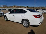 2018 Nissan Sentra S White vin: 3N1AB7AP2JY296328