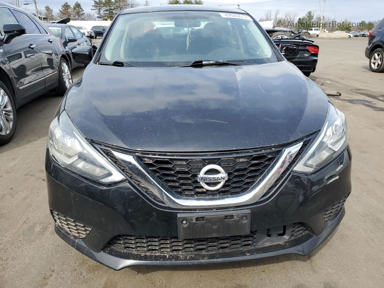 2018 Nissan Sentra S Black vin: 3N1AB7AP2JY305691