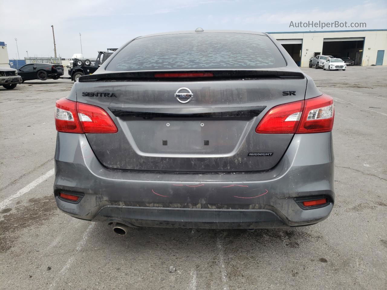 2018 Nissan Sentra S Gray vin: 3N1AB7AP2JY307330