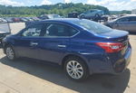 2018 Nissan Sentra S Blue vin: 3N1AB7AP2JY310955