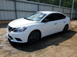 2018 Nissan Sentra S White vin: 3N1AB7AP2JY312995