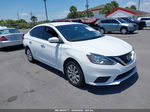 2018 Nissan Sentra S White vin: 3N1AB7AP2JY319428