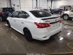 2018 Nissan Sentra Sr White vin: 3N1AB7AP2JY320515