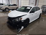 2018 Nissan Sentra Sr White vin: 3N1AB7AP2JY320515