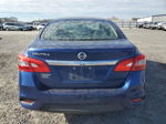 2018 Nissan Sentra S Blue vin: 3N1AB7AP2JY336231