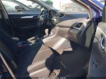 2018 Nissan Sentra S Синий vin: 3N1AB7AP2JY340165