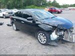 2019 Nissan Sentra Sv Black vin: 3N1AB7AP2KL624877