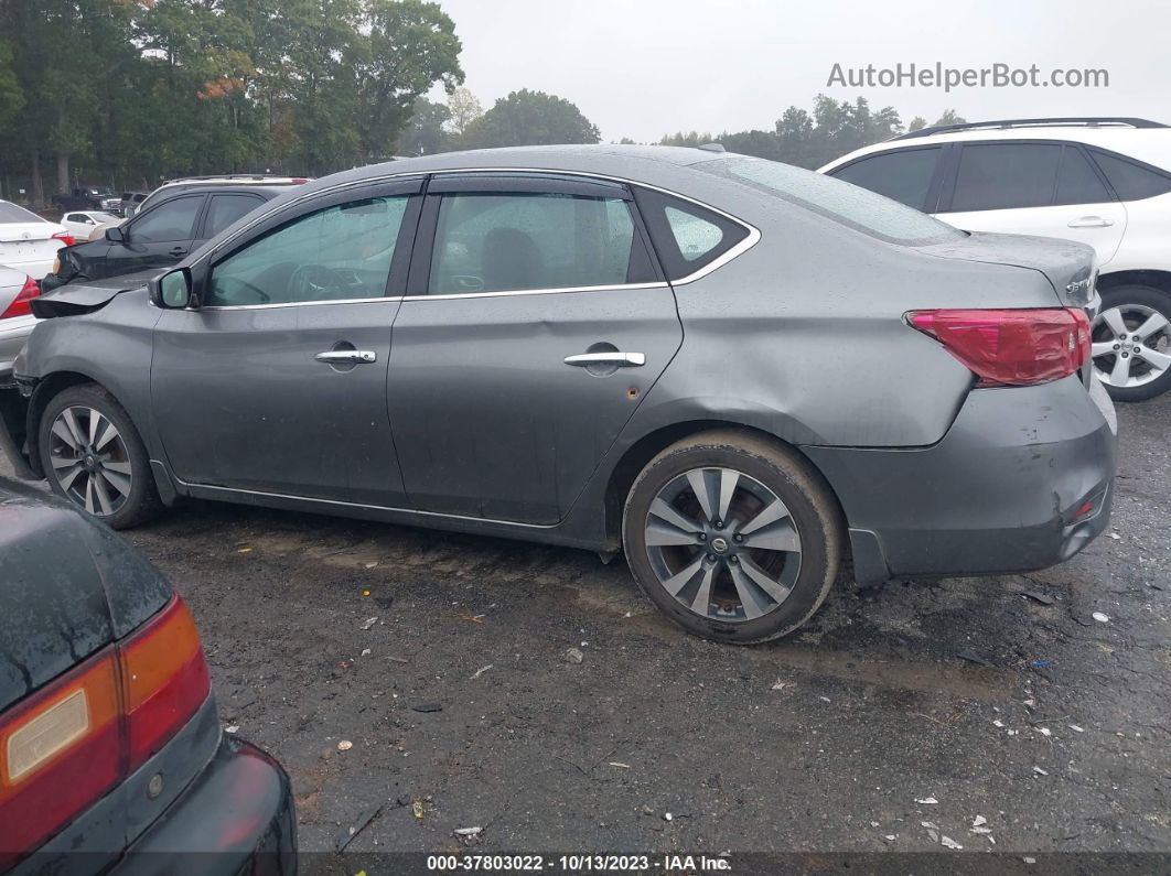 2019 Nissan Sentra Sv Gray vin: 3N1AB7AP2KY216950