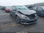 2019 Nissan Sentra Sv Gray vin: 3N1AB7AP2KY216950