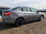 2019 Nissan Sentra S Серый vin: 3N1AB7AP2KY225762