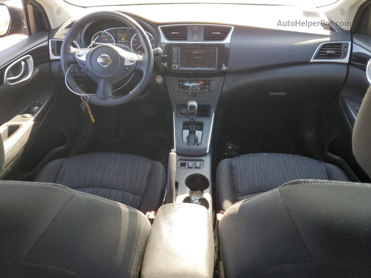 2019 Nissan Sentra S Синий vin: 3N1AB7AP2KY253058