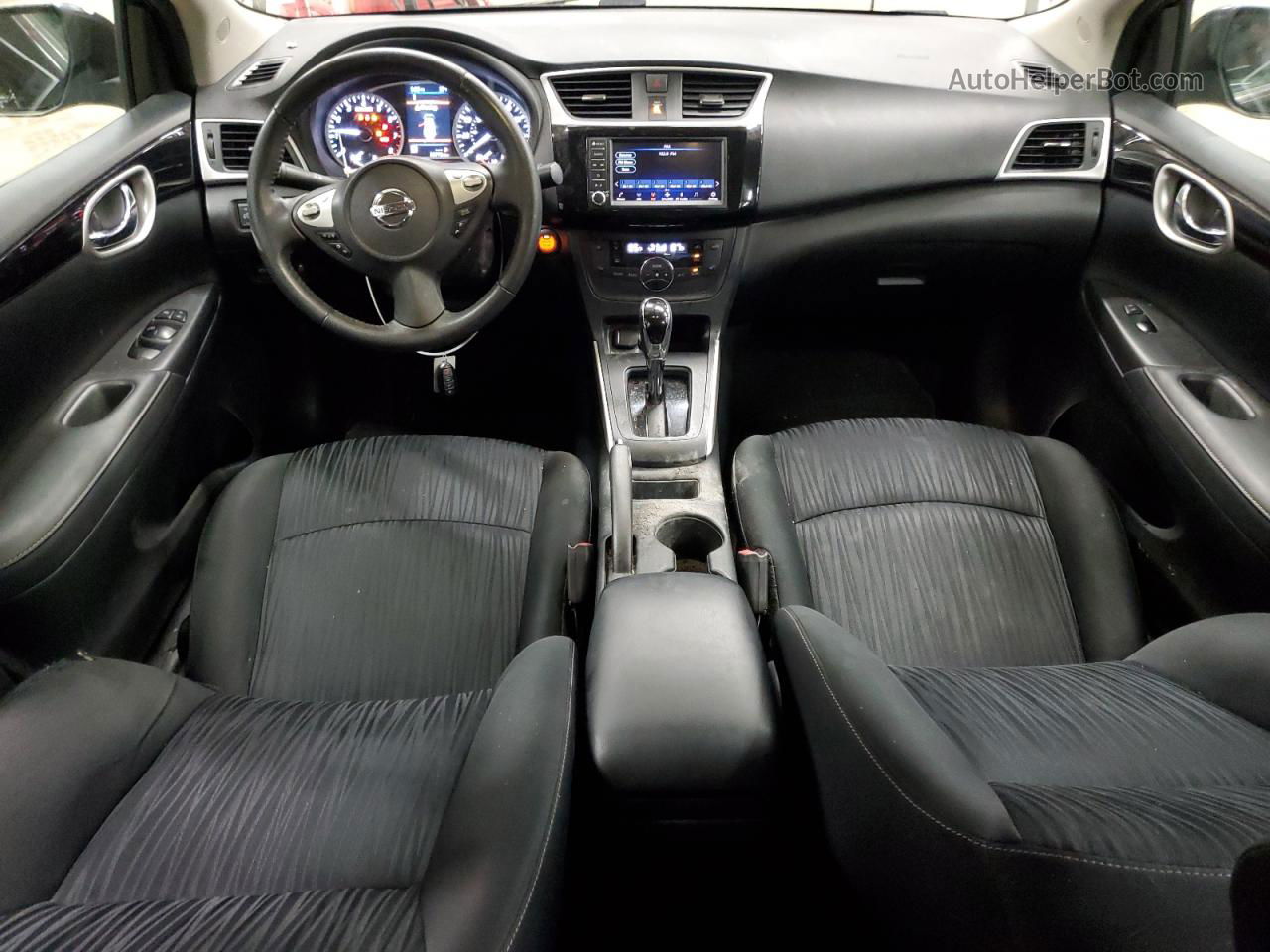 2019 Nissan Sentra S Черный vin: 3N1AB7AP2KY254064