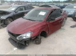 2019 Nissan Sentra Sv Red vin: 3N1AB7AP2KY255666