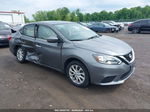 2019 Nissan Sentra Sv Gray vin: 3N1AB7AP2KY258227