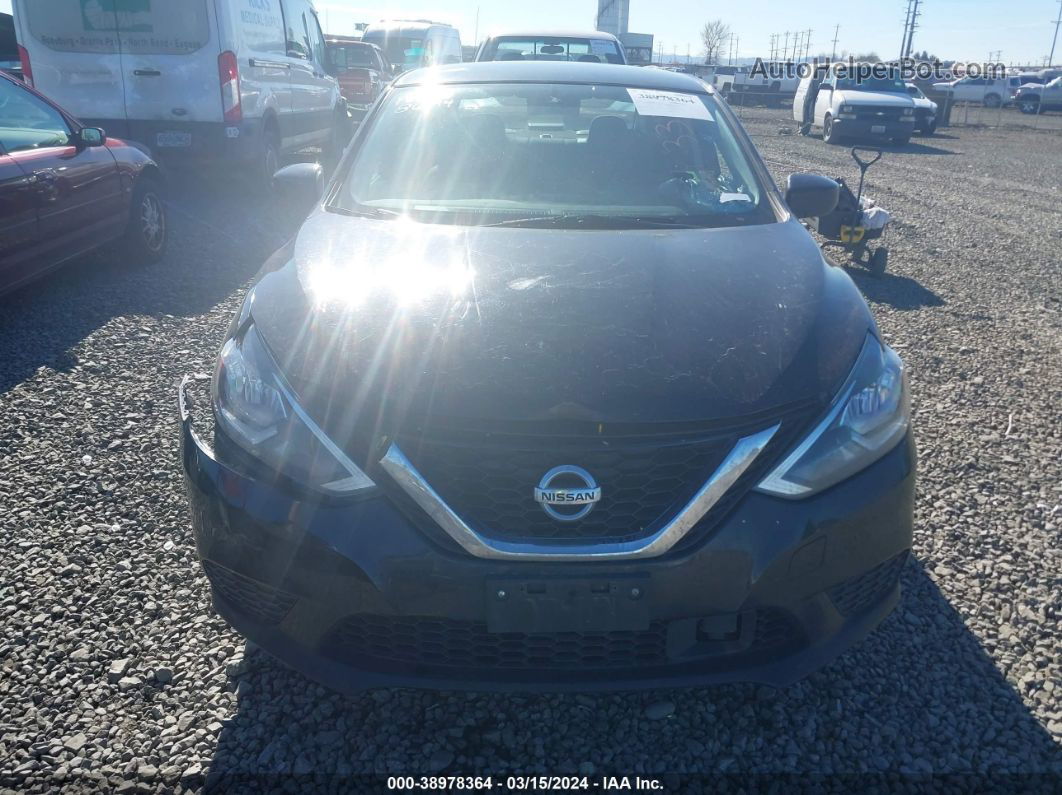 2019 Nissan Sentra S Black vin: 3N1AB7AP2KY263377