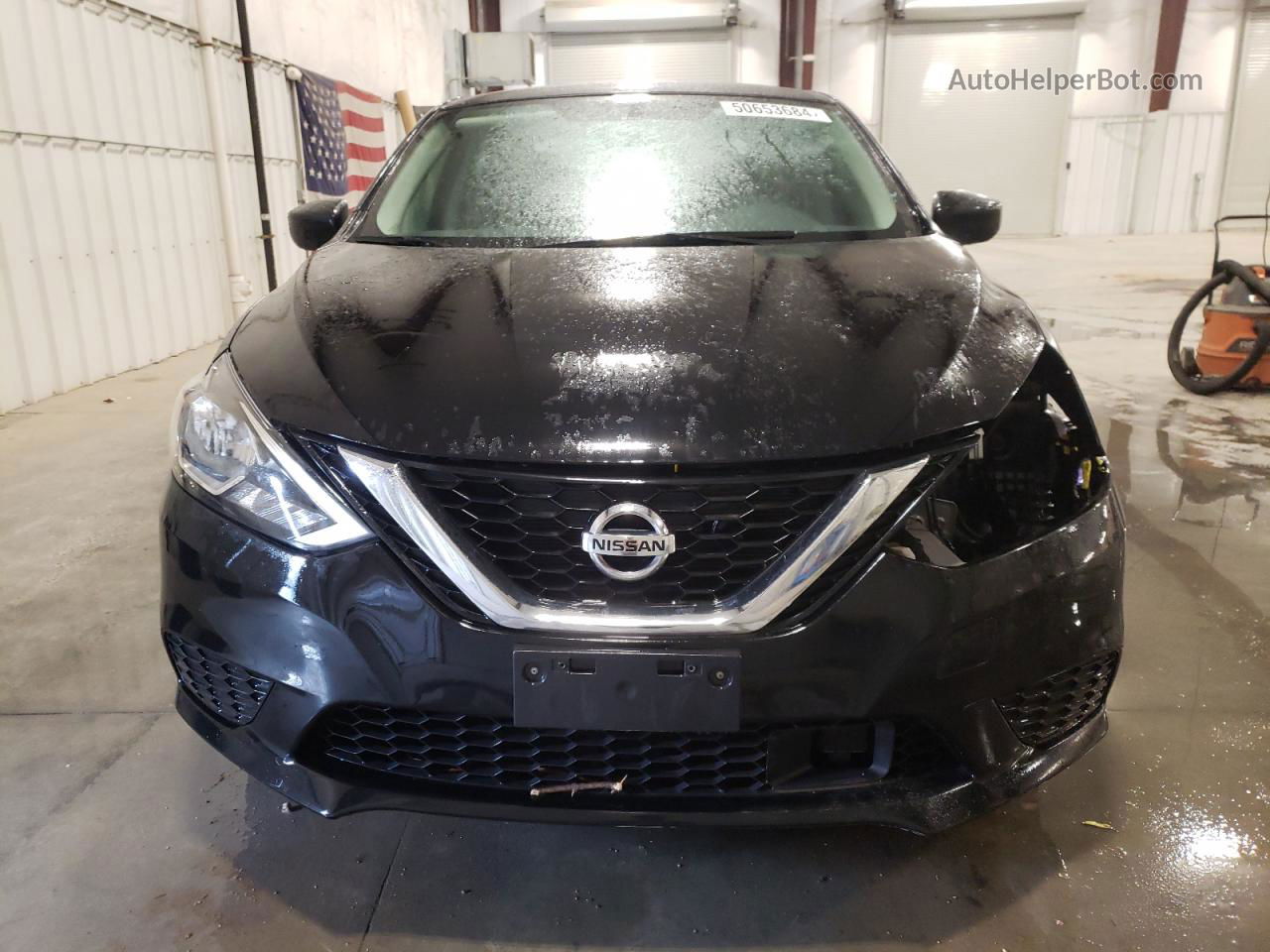 2019 Nissan Sentra S Black vin: 3N1AB7AP2KY266117