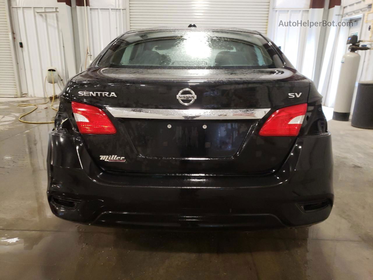 2019 Nissan Sentra S Black vin: 3N1AB7AP2KY266117