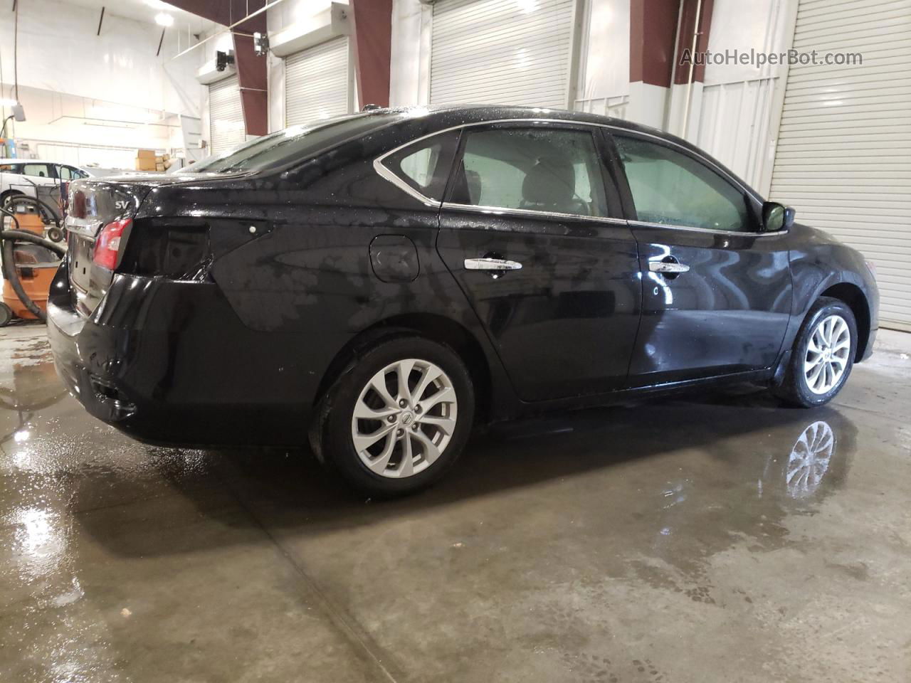 2019 Nissan Sentra S Black vin: 3N1AB7AP2KY266117