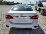 2019 Nissan Sentra S White vin: 3N1AB7AP2KY283385