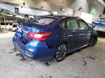 2019 Nissan Sentra S Синий vin: 3N1AB7AP2KY289302