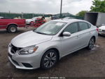 2019 Nissan Sentra Sv Silver vin: 3N1AB7AP2KY298226