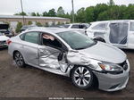 2019 Nissan Sentra Sv Silver vin: 3N1AB7AP2KY298226