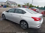 2019 Nissan Sentra Sv Silver vin: 3N1AB7AP2KY298226