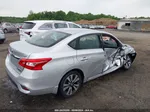 2019 Nissan Sentra Sv Silver vin: 3N1AB7AP2KY298226