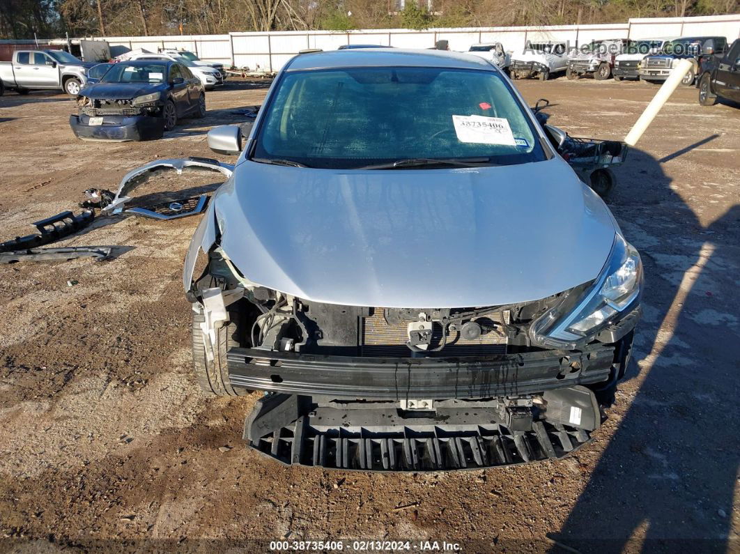 2019 Nissan Sentra Sv Серый vin: 3N1AB7AP2KY312836