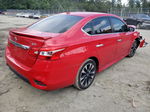 2019 Nissan Sentra S Red vin: 3N1AB7AP2KY347232