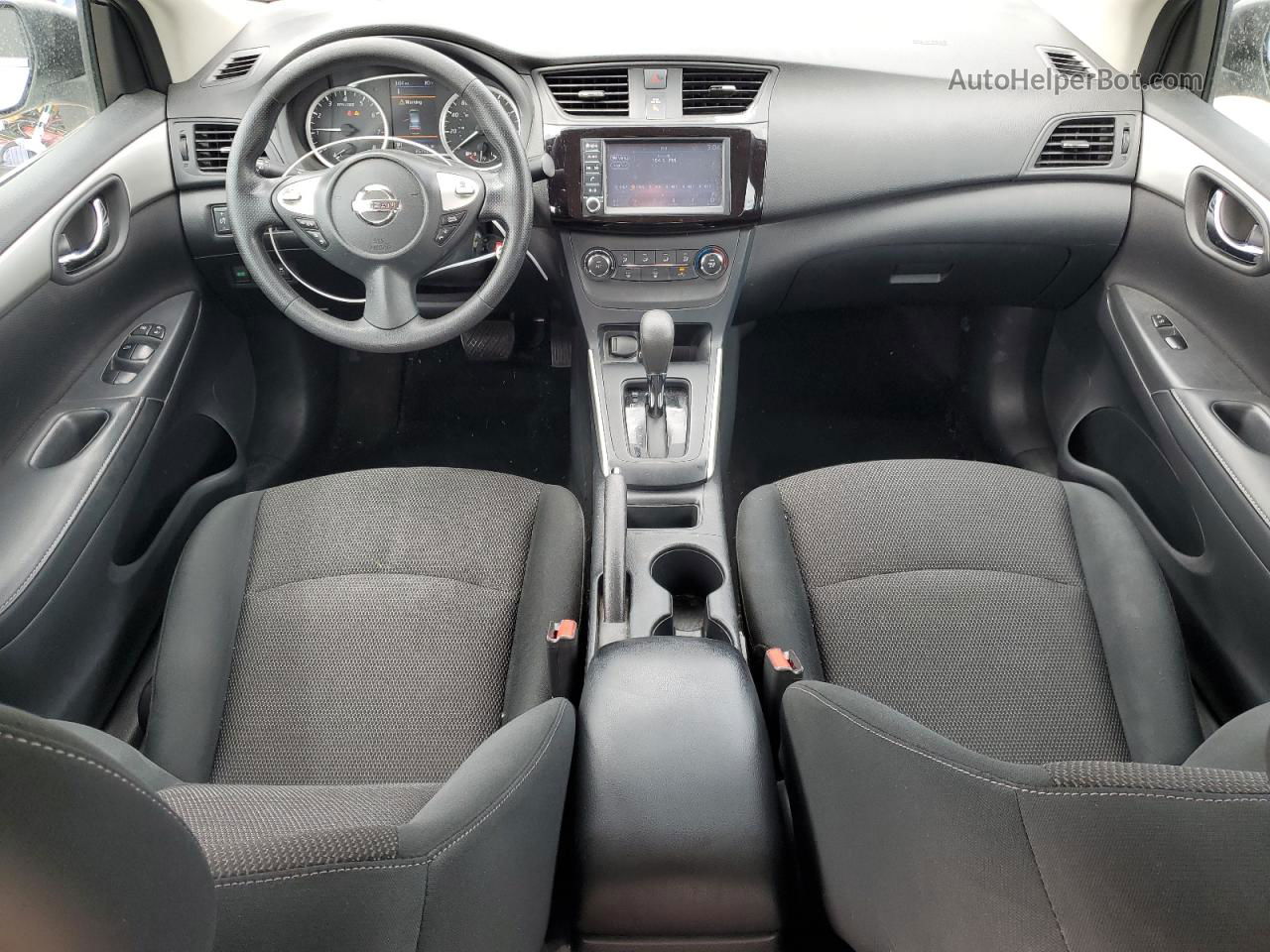 2019 Nissan Sentra S Серебряный vin: 3N1AB7AP2KY350437