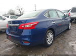 2019 Nissan Sentra Sv Синий vin: 3N1AB7AP2KY363981