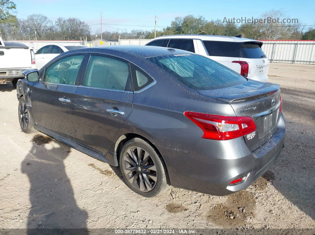 2019 Nissan Sentra Sr Pewter vin: 3N1AB7AP2KY381283