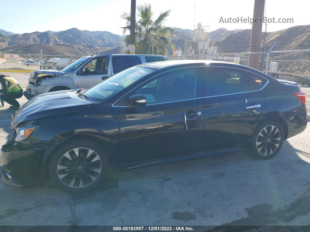 2019 Nissan Sentra Sr Black vin: 3N1AB7AP2KY388489