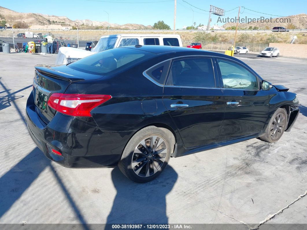 2019 Nissan Sentra Sr Black vin: 3N1AB7AP2KY388489