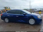 2019 Nissan Sentra S Blue vin: 3N1AB7AP2KY427985