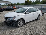 2019 Nissan Sentra S White vin: 3N1AB7AP2KY431633