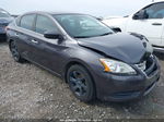 2014 Nissan Sentra Sv Gray vin: 3N1AB7AP3EL624245