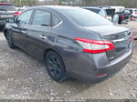 2014 Nissan Sentra Sv Gray vin: 3N1AB7AP3EL624245