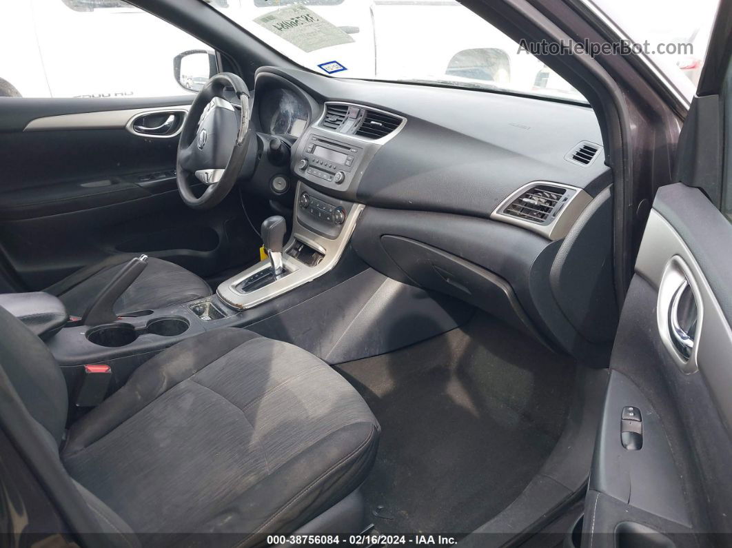 2014 Nissan Sentra Sv Серый vin: 3N1AB7AP3EL624245