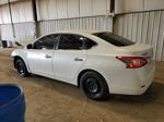 2014 Nissan Sentra S White vin: 3N1AB7AP3EL653048