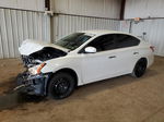 2014 Nissan Sentra S White vin: 3N1AB7AP3EL653048