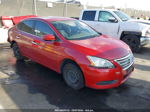 2014 Nissan Sentra S Red vin: 3N1AB7AP3EL680251